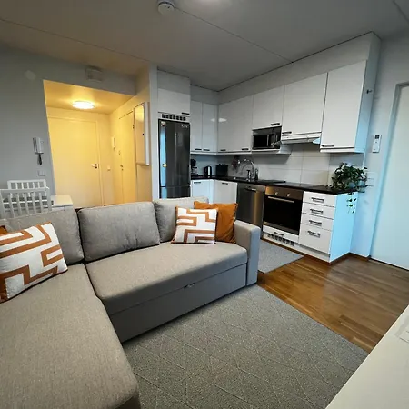 Floor Flat With Sauna, A/c & Free Parking Вантаа